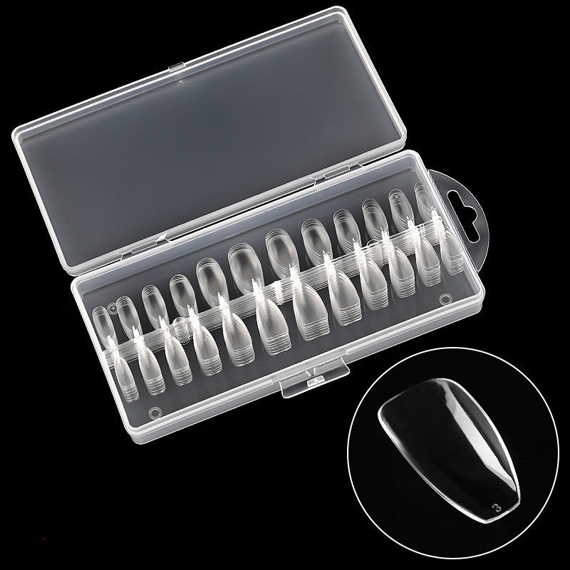 Nail Art Ultra-thin Seamless Box Sheet French Fake Nails